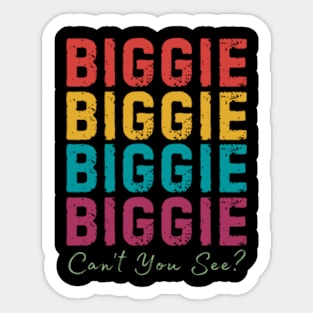 Biggie Sticker